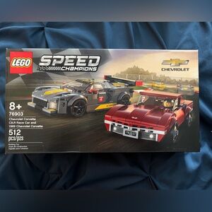 LEGO Speed Champions Chevrolet Set - Red, Black, and Yellow
